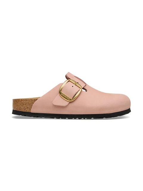 Birkenstock klapki skórzane Boston Big Buckle - zdjęcie produktu nr 1