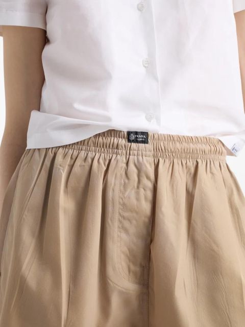 Prada washed Re-Nylon shorts - Neutrals