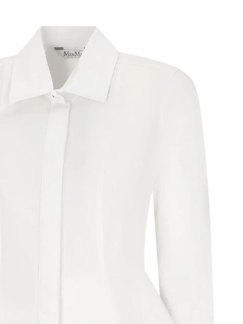 Max Mara peplum-hem shirt - White - zdjęcie produktu nr 2