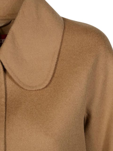 Max Mara Triumph button-up collared cropped jacket - Brown