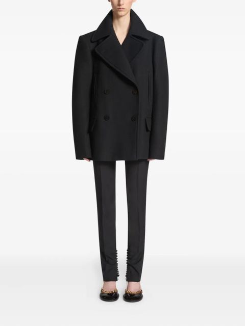 DRIES VAN NOTEN double-breasted wool-blend jacket - Black - zdjęcie produktu nr 2