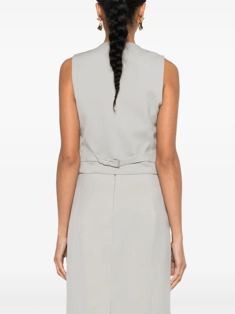 WARDROBE.NYC virgin wool waistcoat - Grey