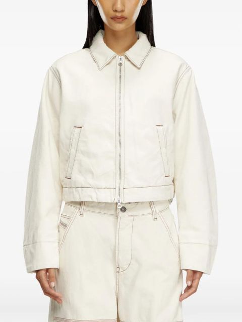Diesel DE-NOVA denim jacket - White