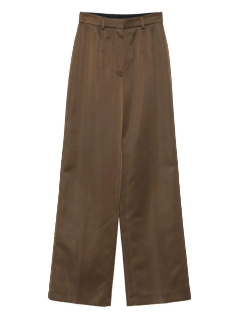 Nanushka tailored straight-leg trousers - Brown - zdjęcie produktu nr 1