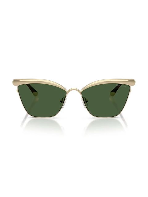 Michael Kors okulary przeciwsłoneczne damskie kolor złoty 0MK1174