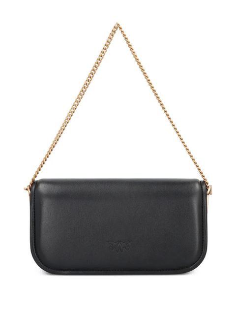 PINKO small love birds chain shoulder bag - Black - zdjęcie produktu nr 2