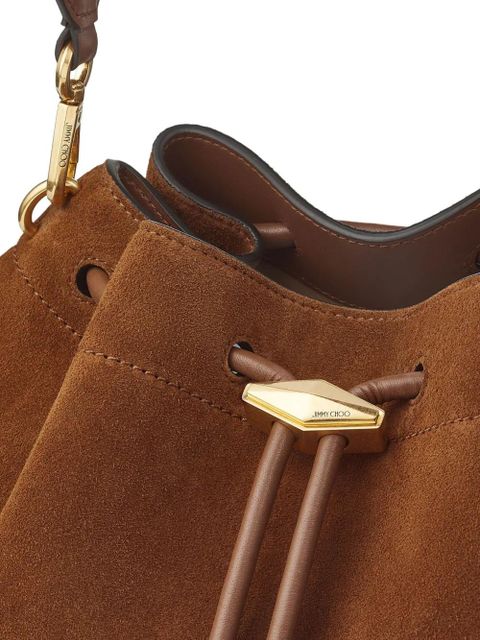 Jimmy Choo Cinch M bucket bag - Brown