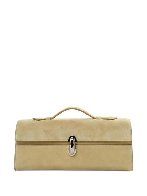 Savette Symmetry suede shoulder bag - Neutrals - zdjęcie produktu nr 1