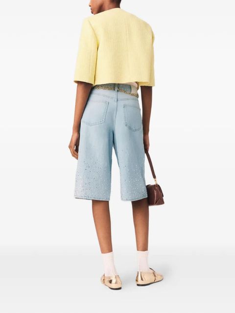 Maje buttoned pocket blazer - Yellow