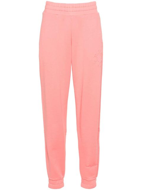 Moncler high-waisted logo-embossed track pants - Pink - zdjęcie produktu nr 1