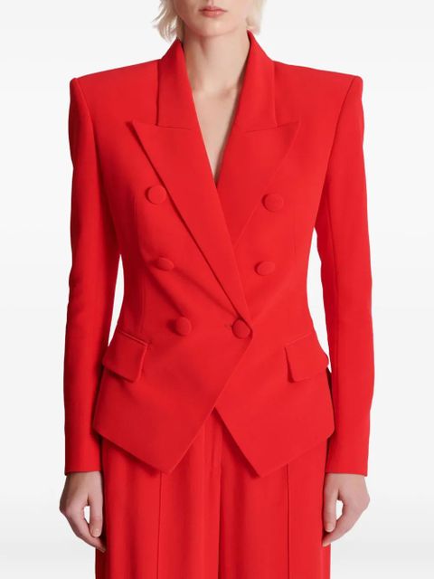 Balmain double-breasted blazer - Red
