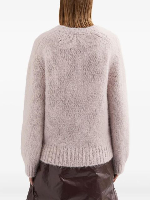 Jil Sander brushed jumper - Pink