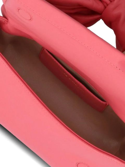 JW Anderson Twister bow-detail shoulder bag - Pink