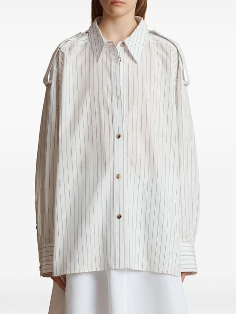 KHAITE The Tamal shirt - White