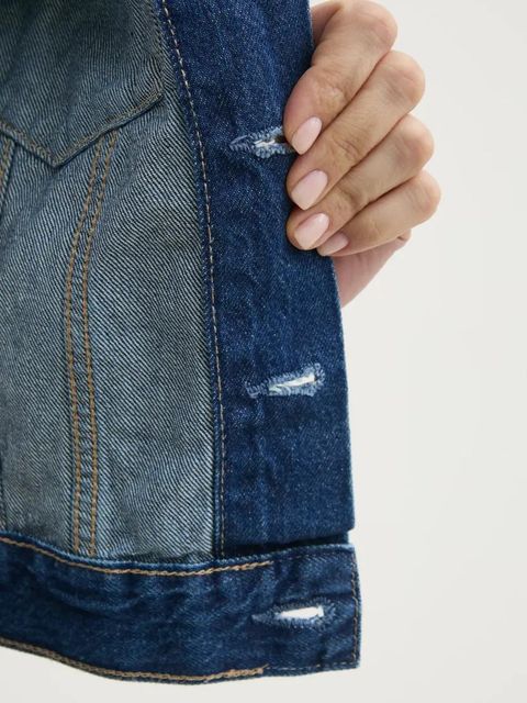 Calvin Klein Jeans kurtka kolor niebieski przejściowa J20J225183