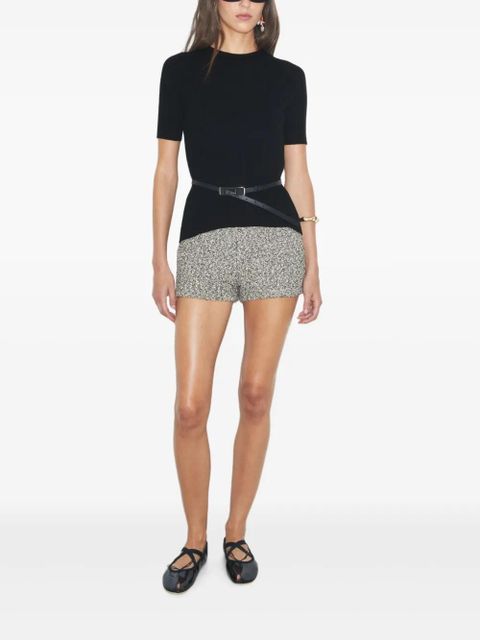 Tory Burch ribbed tie-back pullover - Black - zdjęcie produktu nr 2