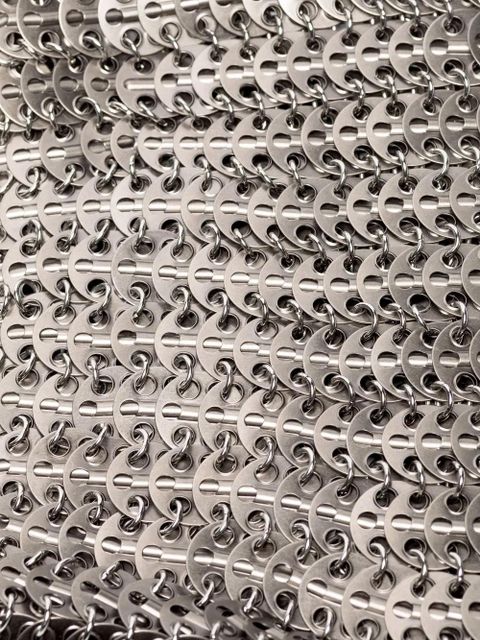 Rabanne Iconic 1969 disc shoulder bag - Silver