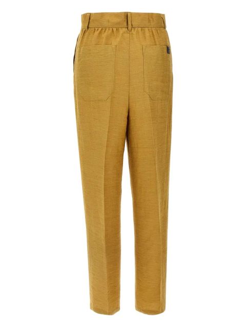 Max Mara Efedra tailored trousers - Gold - zdjęcie produktu nr 2