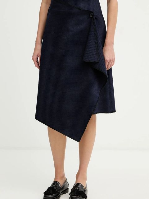 Sisley spódnica z domieszką wełny