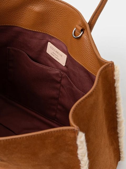 Coccinelle torebka COCCINELLEMYRTHA ECO SHE. kolor brązowy E1 RXK 18 02 01