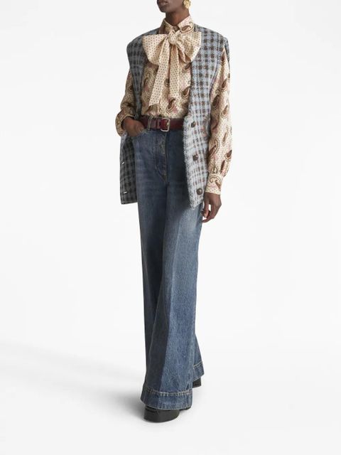 ETRO high-rise flared jeans - Blue - zdjęcie produktu nr 2