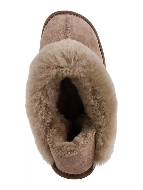 Emu Australia kapcie zamszowe Platinum Balzary kolor brązowy WP11886