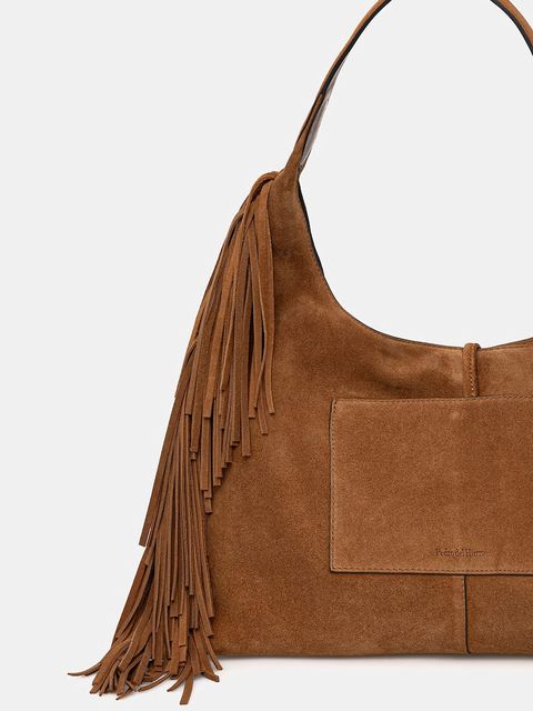 Pedro del Hierro torebka zamszowa - zdjęcie produktu nr 1