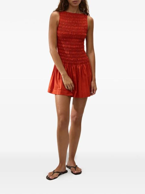 Faithfull the Brand Maria sleeveless mini dress - Red - zdjęcie produktu nr 2