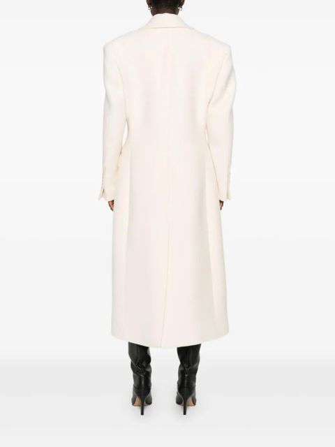 Róhe double-breasted coat - White