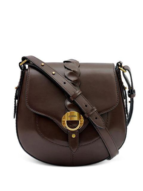 ISABEL MARANT small Altay leather saddle bag - Brown - zdjęcie produktu nr 1
