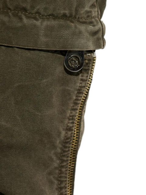 Blumarine zip-detail trousers - Green