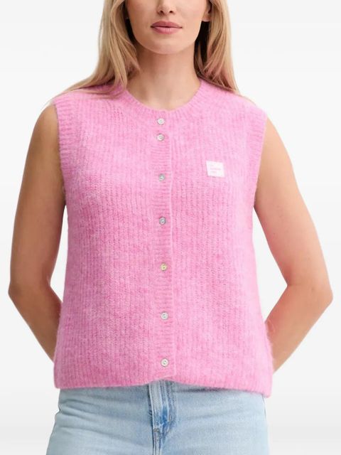 American Vintage East button cardigan - Pink - zdjęcie produktu nr 1