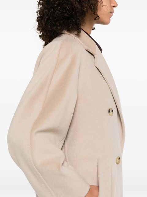 Max Mara Tedgirl double-breasted coat - Neutrals