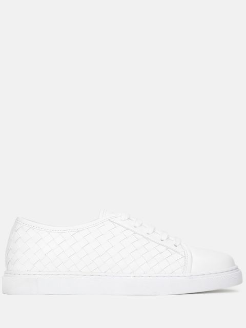 Białe sneakersy damskie - zdjęcie produktu nr 1