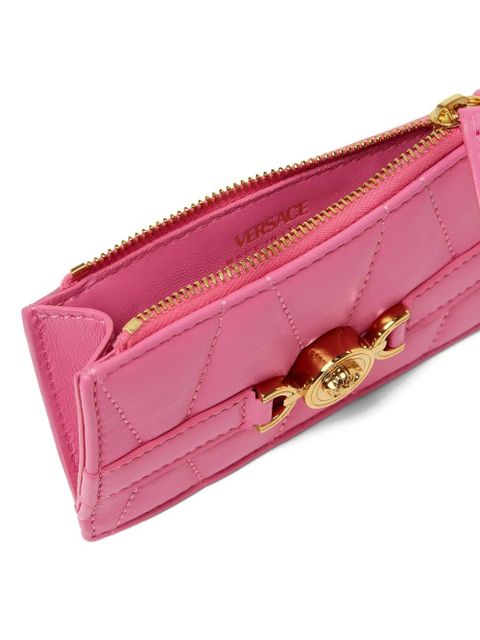 Versace Medusa '95 quilted wallet - Pink