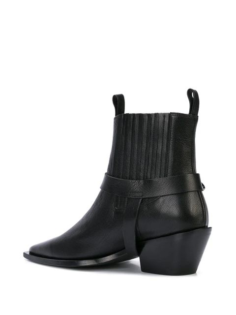 ANINE BING pointed ankle boots - Black