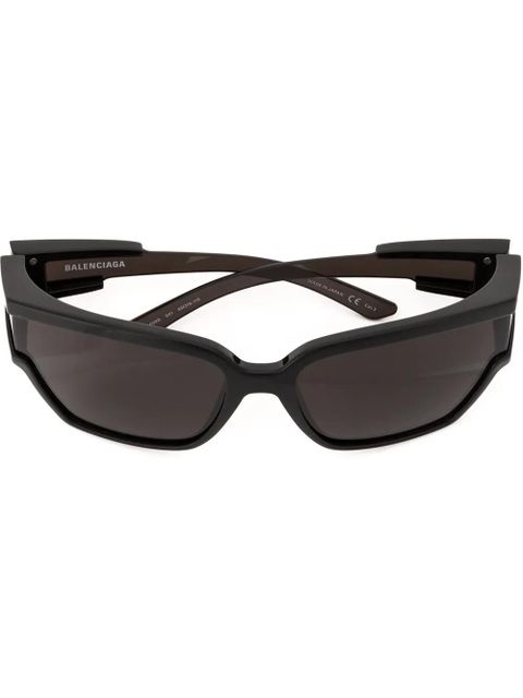 Balenciaga rectangular shaped sunglasses - Black