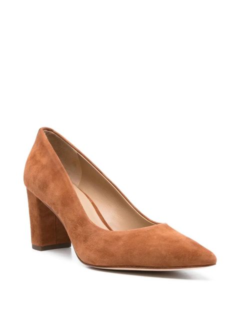Lauren Ralph Lauren 70mm Lanette pointed-toe suede pumps - Brown - zdjęcie produktu nr 2