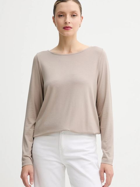 Marc O'Polo longsleeve kolor beżowy 511205252697