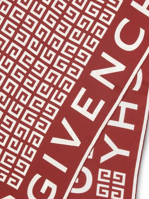 Givenchy 4G-print scarf - Red