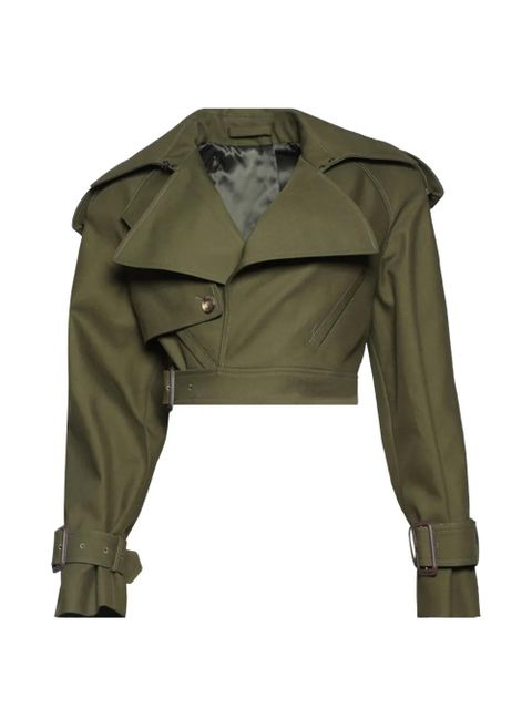 WARDROBE.NYC belted trench - Green - zdjęcie produktu nr 1