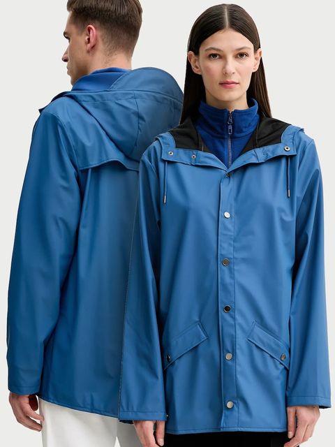 Rains kurtka Jacket W3 kolor niebieski przejściowa 12010 - zdjęcie produktu nr 1