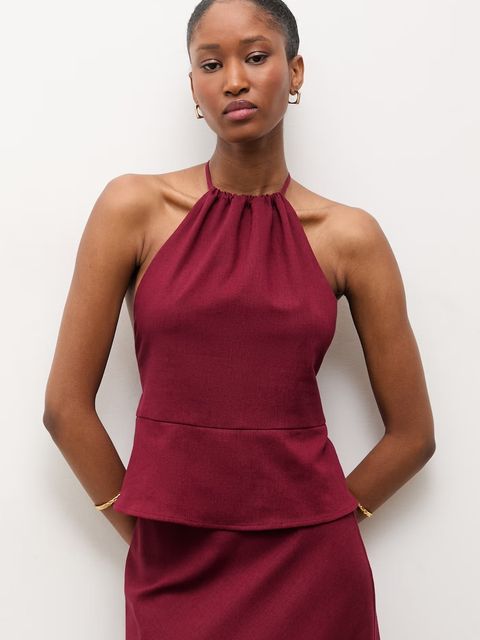 Answear.LAB komplet damski z lnem