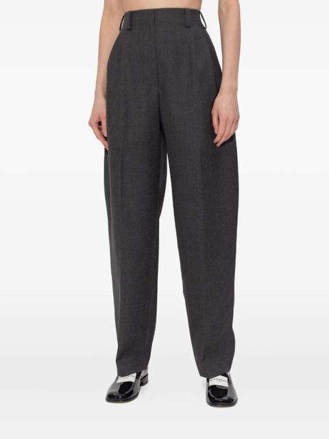 Givenchy pleated wool trousers - Grey