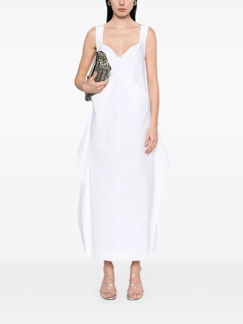 KHAITE Kenith maxi dress - White