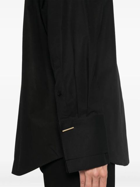 Róhe double-cuff shirt - Black