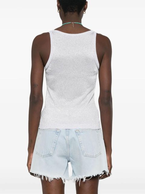 Missoni sleeveless lurex tank top - Grey