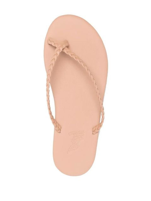 Ancient Greek Sandals braided-strap flip flops - Neutrals