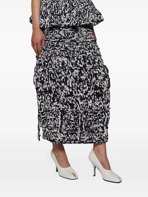 KHAITE Eva Peep Toe pumps - White