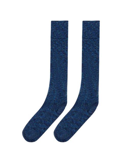 Valentino Garavani ribbed socks - Blue - zdjęcie produktu nr 2